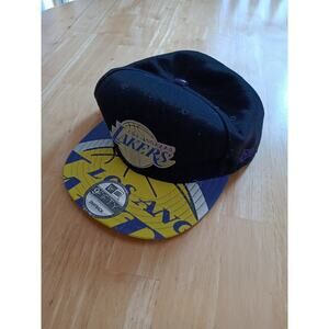 New Era Los Angeles Lakers Basketball Cap - Black